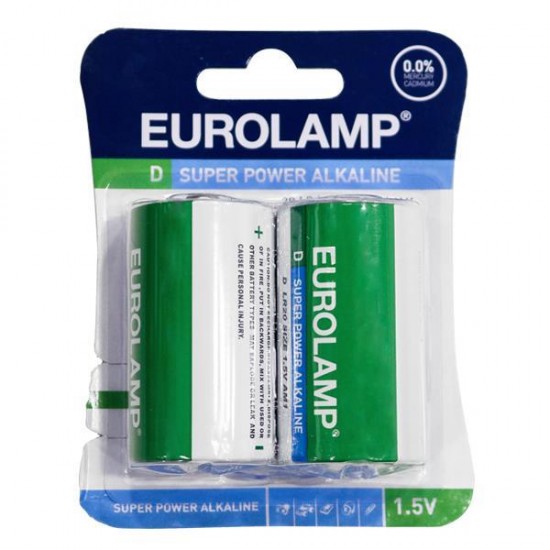 ΜΠΑΤΑΡΙΑ ΑΛΚΑΛΙΚΗ 1.5 V D LR20