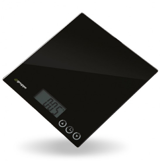 ΖΥΓΑΡΙΑ ΨΗΦΙΑΚΗ ΚΟΥΖΙΝΑΣ GRUPPE EC 403 ΜΑΥΡΗ